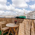 Apartament Grand Lumineux Hyper Centre Vue Chateau Caen